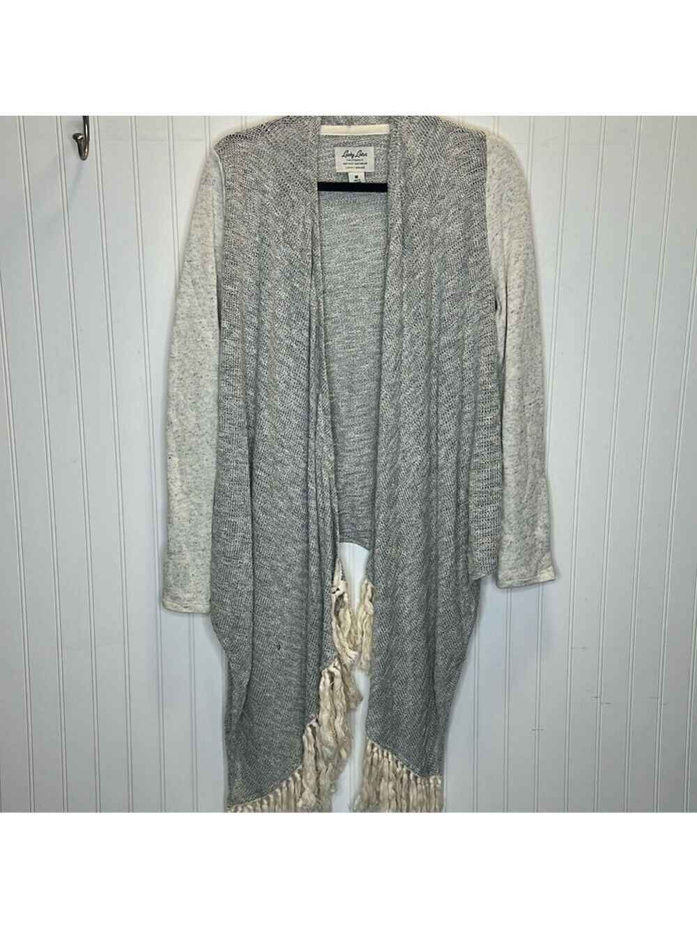 Fringed Shawl Size Medium